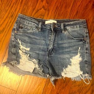 Jean shorts